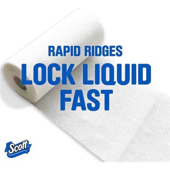 Paper Towels, Choose-A-Sheet - 30 Mega Rolls (2 Packs of 15) = 56 Regular Rolls - Picture 2 of 7